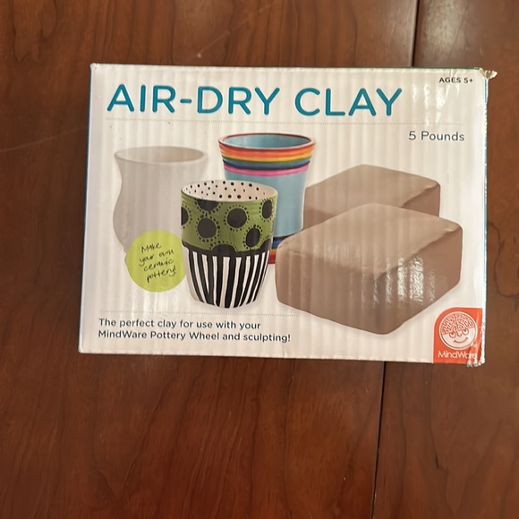 MindWare Pottery Wheel & Air-Dry Clay Pottery Kit – Pottery Wheel for Beginners - Picture 4 of 10